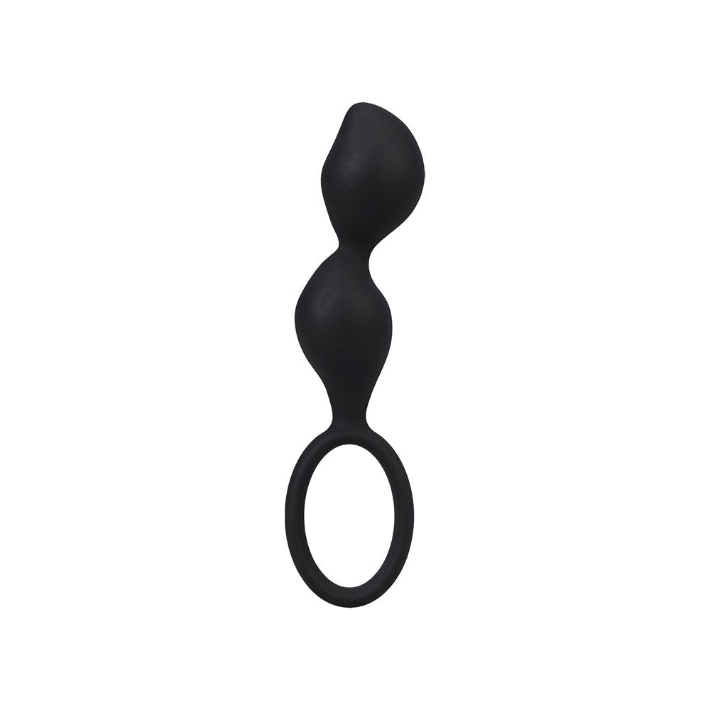 Mood Naughty Contour Beads Trainer Set – Black – Graduated Anal Training