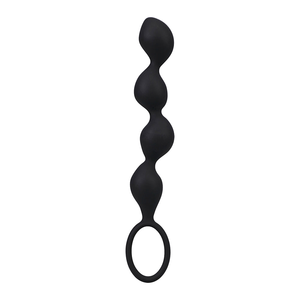 Mood Naughty Contour Beads Trainer Set – Black – Graduated Anal Training