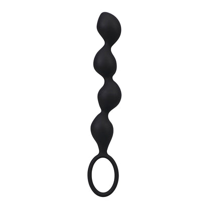 Mood Naughty Contour Beads Trainer Set – Black – Graduated Anal Training