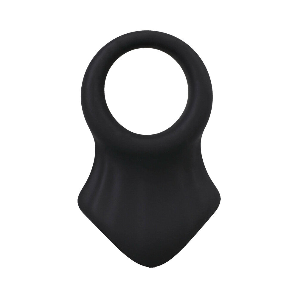 Rock Solid The Presenter Silicone Cock Ring – Black