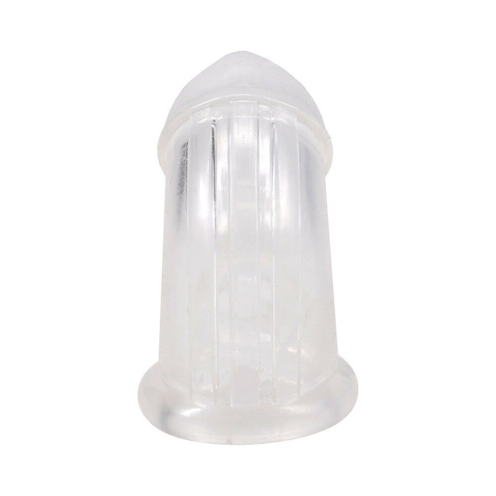 Rock Solid Cock Cage – Clear – Edging Device