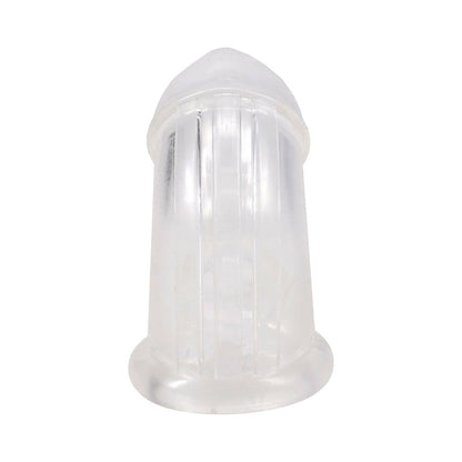 Rock Solid Cock Cage – Clear – Edging Device