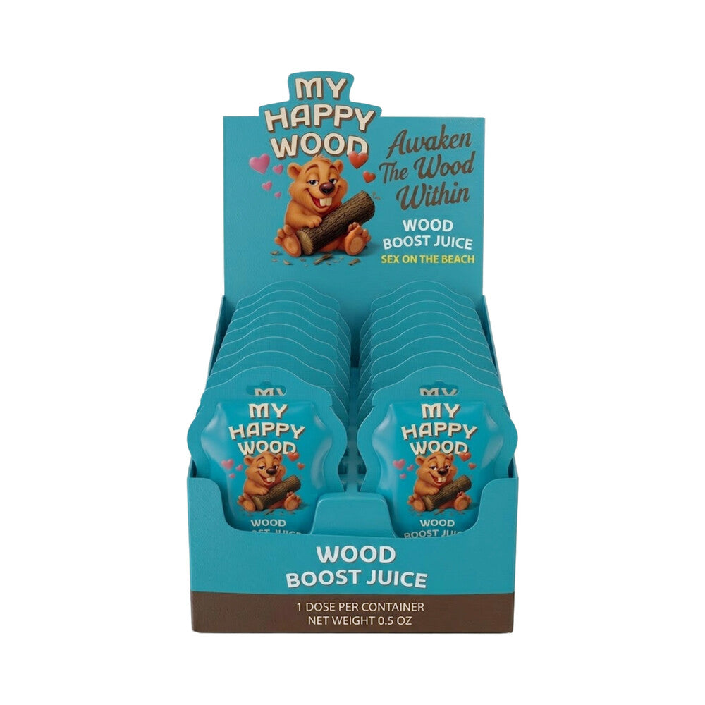 My Happy Wood Wood Boost Juice Shot 0.5 oz - All Natural Ingredients