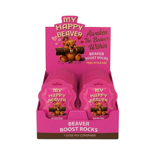My Happy Beaver Beaver Boost Rocks – Natural Sensation Enhancer – 10g Pack