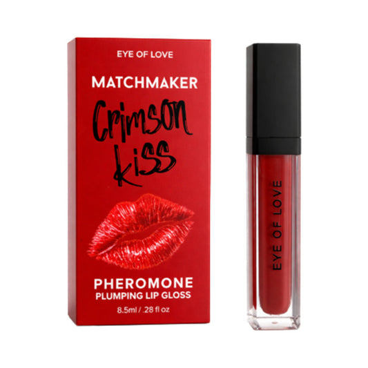 Eye of Love Matchmaker Attract Him Pheromone Plumping Lip Gloss - Crimson Kiss