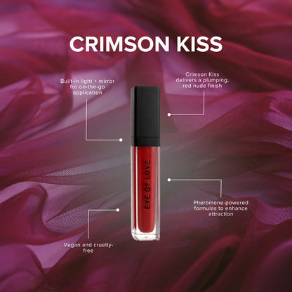 Eye of Love Matchmaker Attract Him Pheromone Plumping Lip Gloss - Crimson Kiss