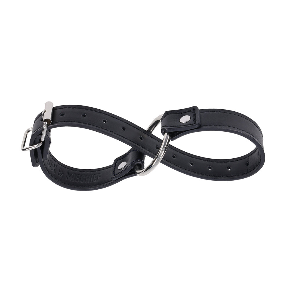Sportsheets Sex & Mischief Shadow Convertible Cuffs - Black