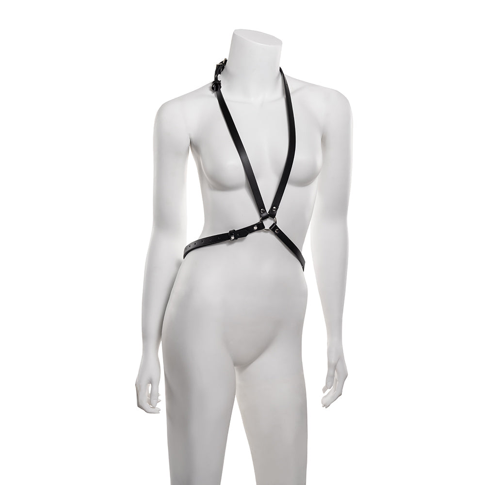 Sportsheets Sex & Mischief Shadow Body Harness – Black