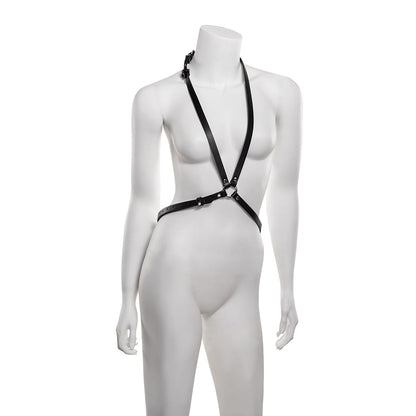 Sportsheets Sex & Mischief Shadow Body Harness – Black