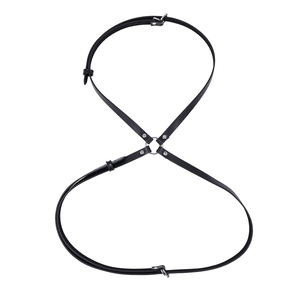 Sportsheets Sex & Mischief Shadow Body Harness – Black