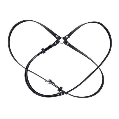 Sportsheets Sex & Mischief Shadow Body Harness – Black