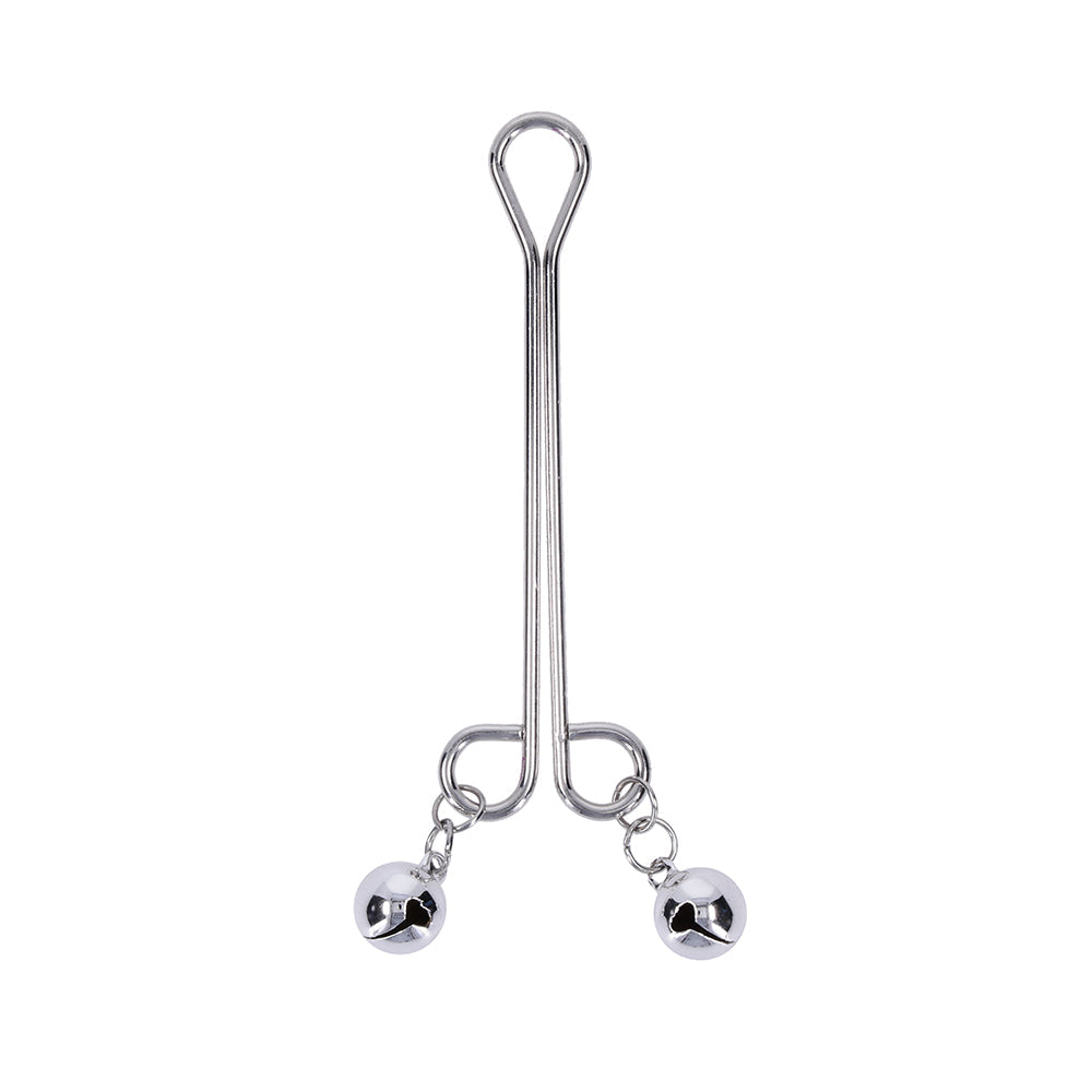 Sportsheets Shadow Bell Nipple and Clit Jewelry – Silver