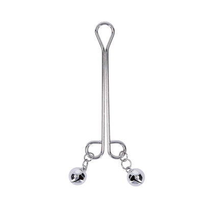 Sportsheets Shadow Bell Nipple and Clit Jewelry – Silver