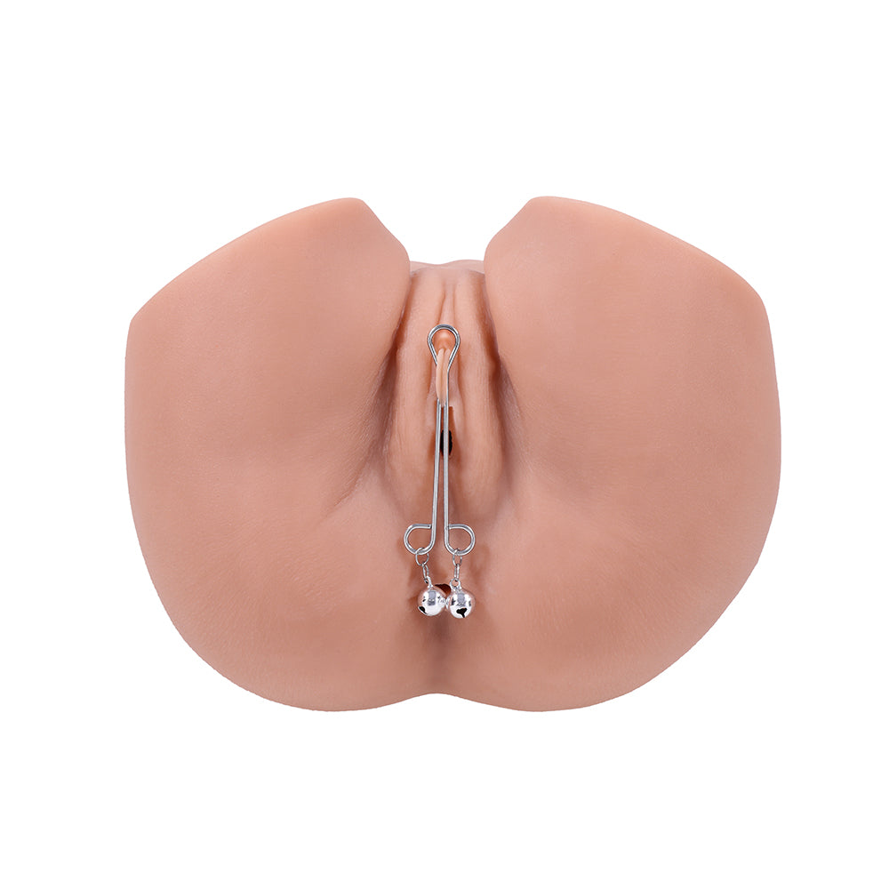 Sportsheets Shadow Bell Nipple and Clit Jewelry – Silver