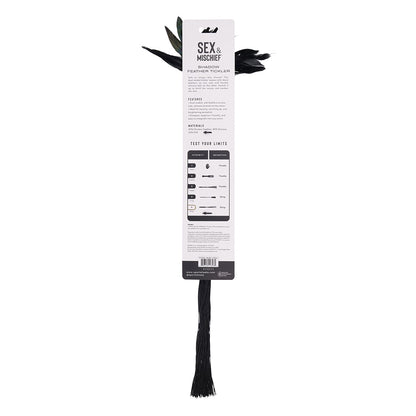 Sportsheets Sex & Mischief Shadow Feather Tickler – Black