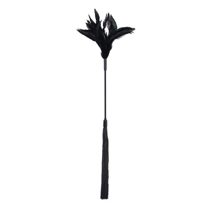 Sportsheets Sex & Mischief Shadow Feather Tickler – Black