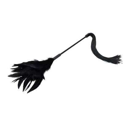 Sportsheets Sex & Mischief Shadow Feather Tickler – Black