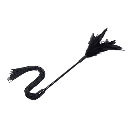 Sportsheets Sex & Mischief Shadow Feather Tickler – Black