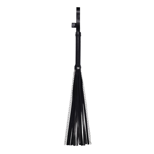 Sportsheets Sex & Mischief Shadow Chain Flogger – Black