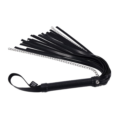 Sportsheets Sex & Mischief Shadow Chain Flogger – Black