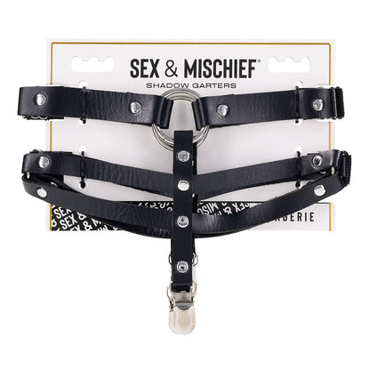 Sportsheets Shadow Garters – Black