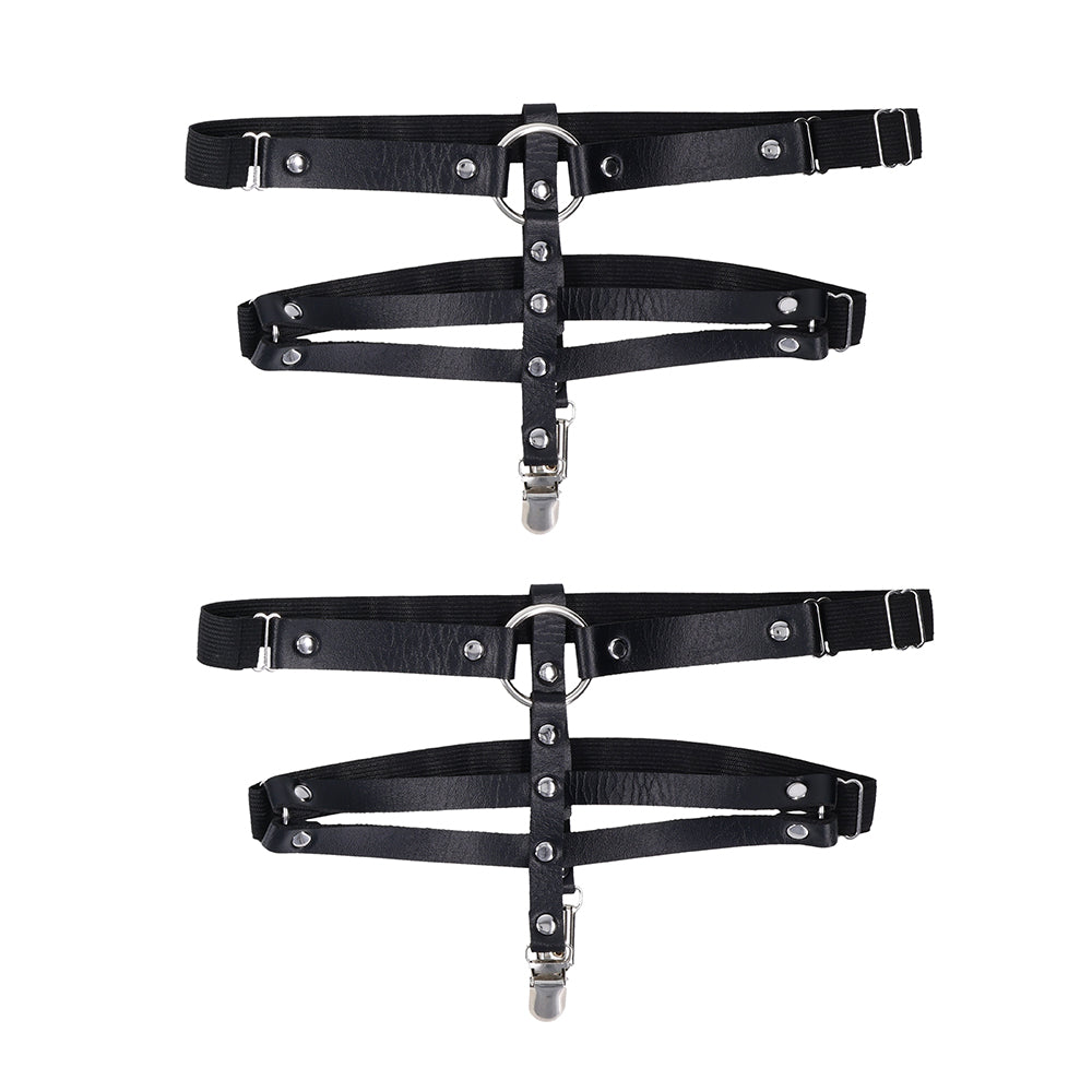 Sportsheets Shadow Garters – Black