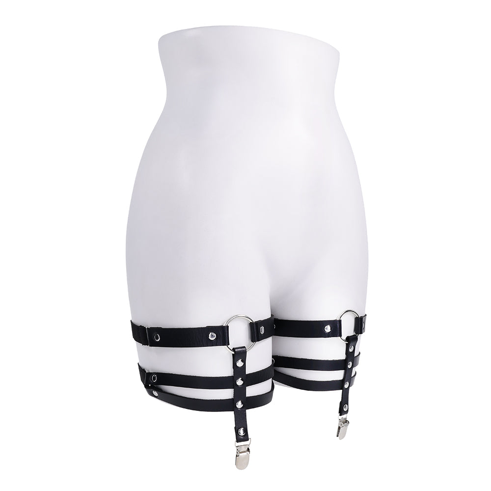 Sportsheets Shadow Garters – Black