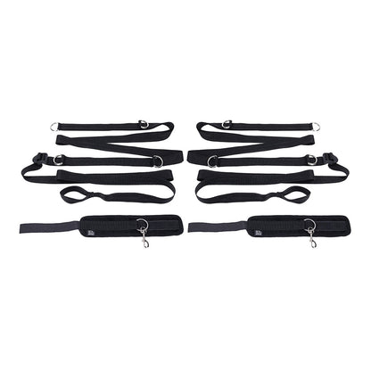 Sportsheets Shadow Anywhere You Dare Bondage Restraint System – Black