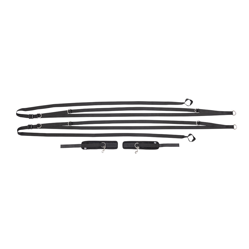 Sportsheets Shadow Anywhere You Dare Bondage Restraint System – Black
