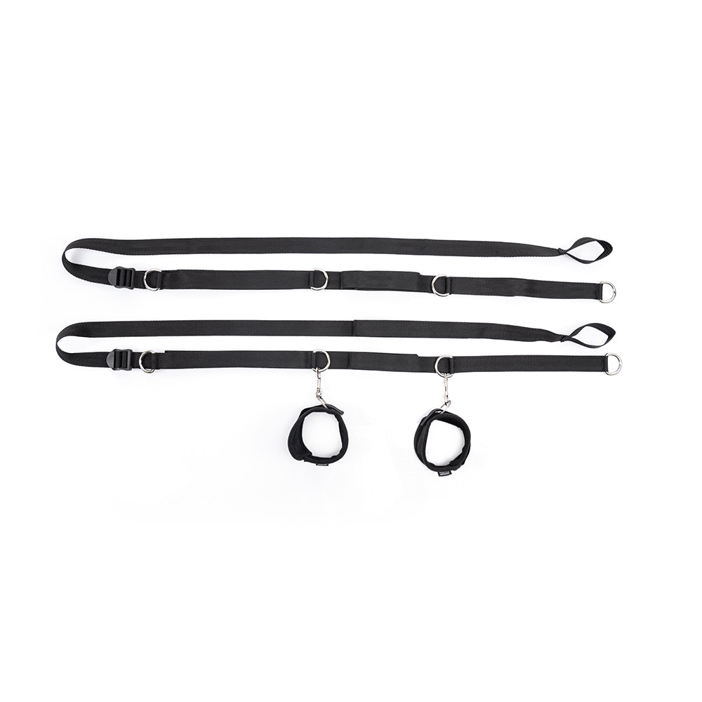 Sportsheets Shadow Anywhere You Dare Bondage Restraint System – Black