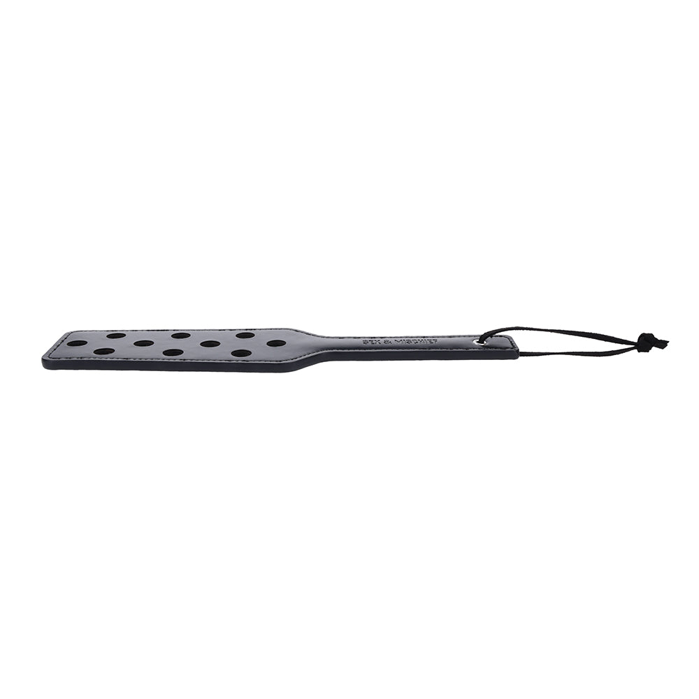 Sportsheets Sex & Mischief Shadow Paddle – Black