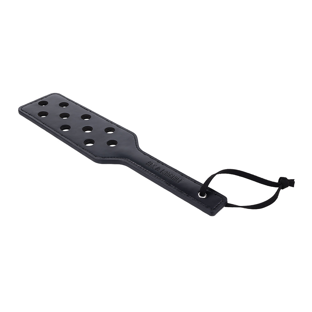 Sportsheets Sex & Mischief Shadow Paddle – Black