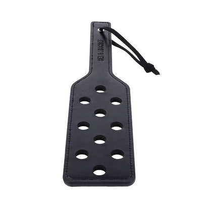 Sportsheets Sex & Mischief Shadow Paddle – Black