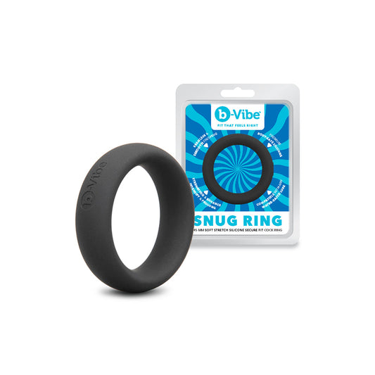 b-Vibe Snug Ring 45mm Silicone C-Ring - Black