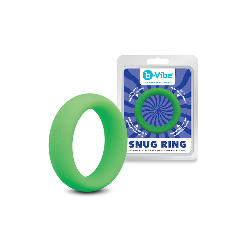b-Vibe Snug Ring 45mm Silicone C-Ring – Green