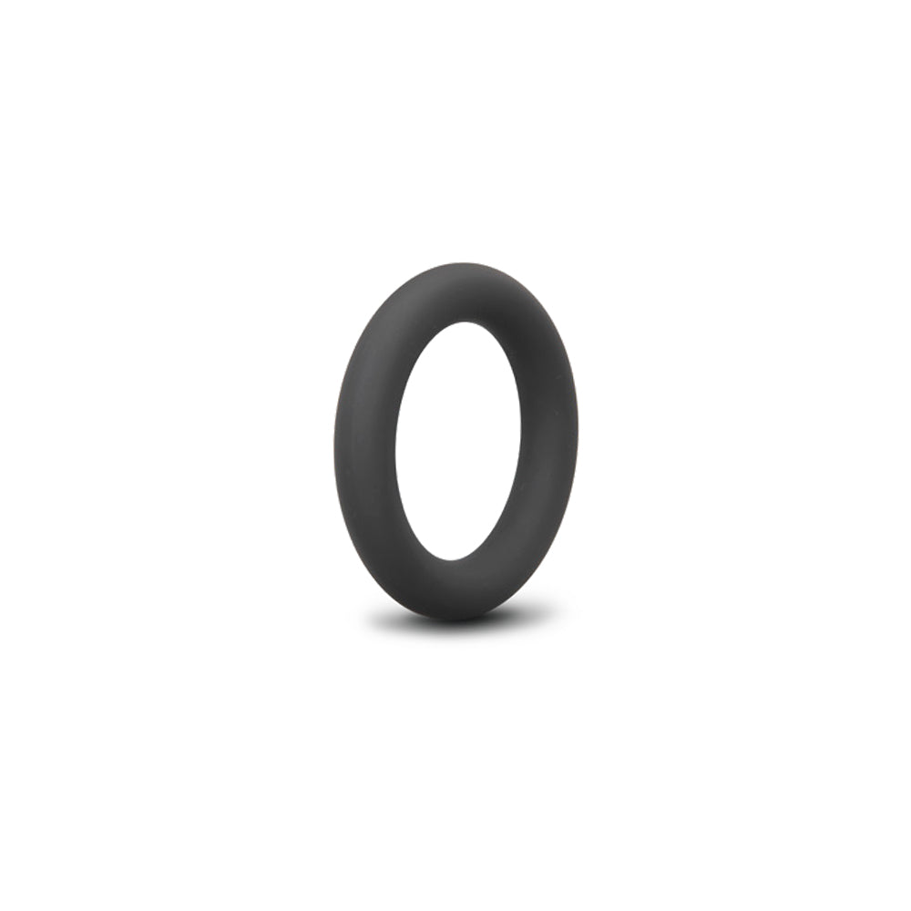 b-Vibe Snug Ring Swole 3-Pack Snug Fit Thick Silicone C-Ring – Black