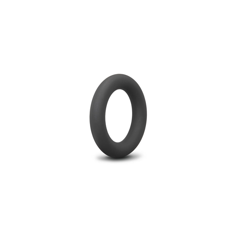 b-Vibe Snug Ring Swole 3-Pack Snug Fit Thick Silicone C-Ring – Black
