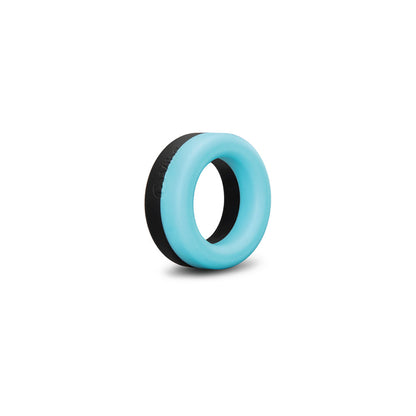 b-Vibe Flex Band 30mm Silicone C-Ring – Black and Blue