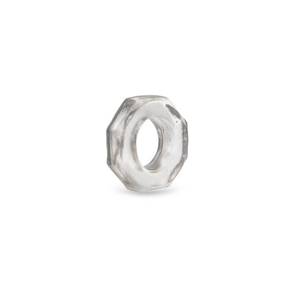 b-Vibe Stretch-Tech Bolt Ultra Stretchy C-Ring - Clear