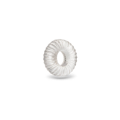 b-Vibe Stretch-Tech Swirl Ultra Stretchy C-Ring – Clear