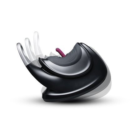 The Cowgirl Thrust Rider – Thrusting Device with Clitoral Tapping – Black