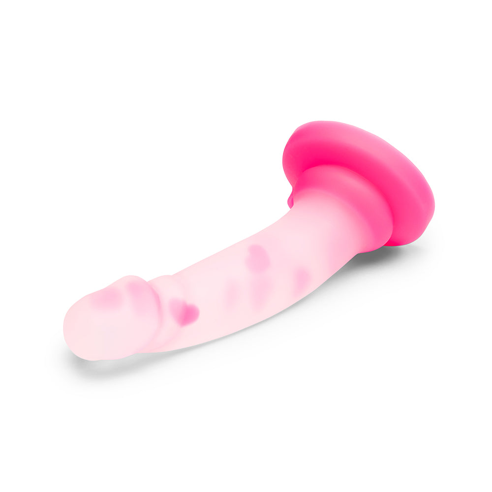 Together Toy 6 in. Heartfloat Bliss Dildo – Hot Pink