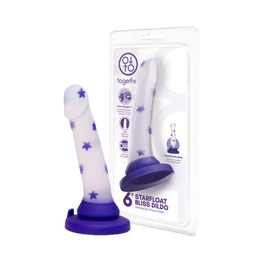 Together Toy 6 in. Starfloat Bliss Dildo – Purple