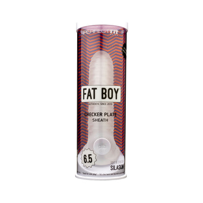 Perfect Fit Fat Boy Checker Box Sheath 6.5 in. - Clear