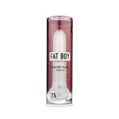 Perfect Fit Fat Boy Checker Box Sheath 7.5 in. - Clear