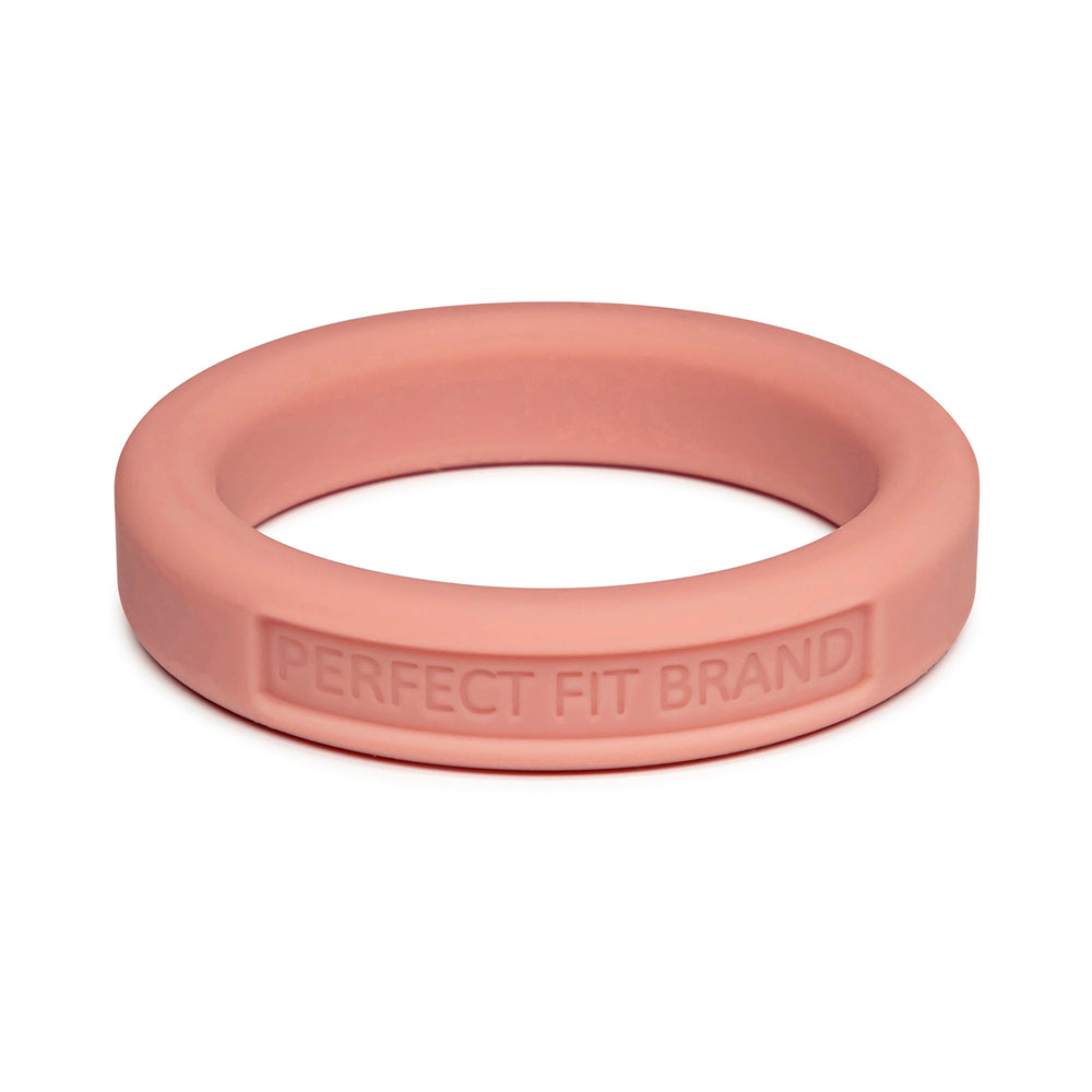Perfect Fit Hefty Ring 1.4 in. Silicone - Brown/Cocoa