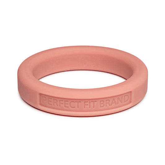Perfect Fit Hefty Ring 1.4 in. Silicone - Brown/Cocoa