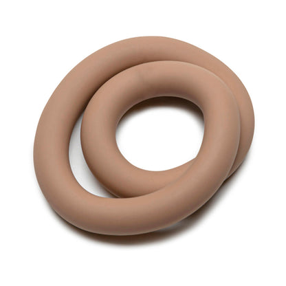 Perfect Fit Hefty Wrap Ring 9 in. Silicone Skintone 4
