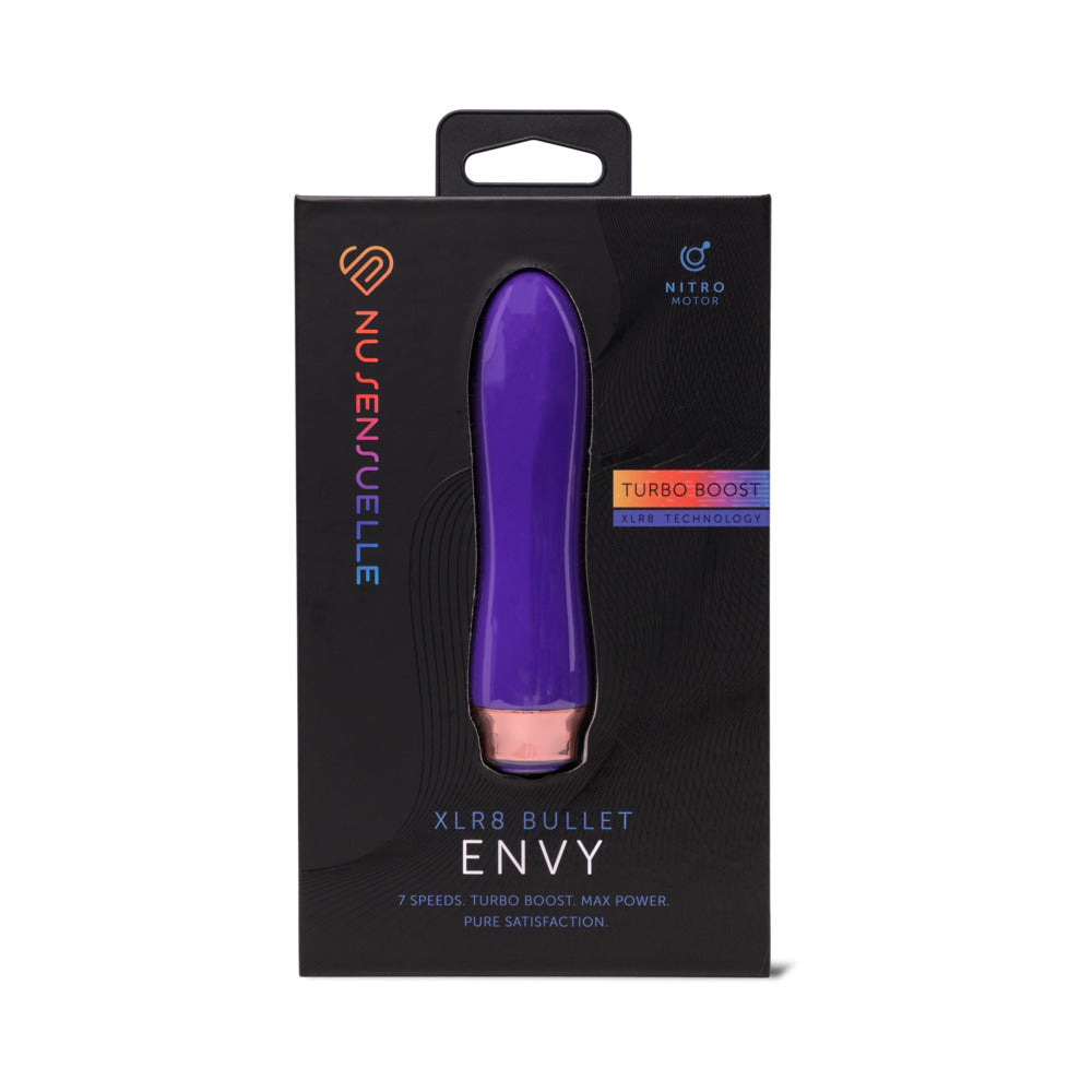 Nu Sensuelle Envy XLR8 Bullet with Nitro Motor - Deep Purple