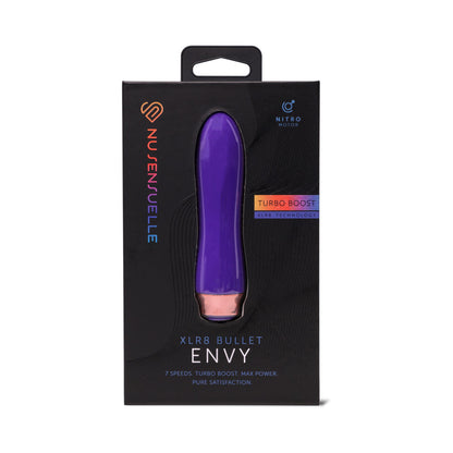Nu Sensuelle Envy XLR8 Bullet with Nitro Motor - Deep Purple